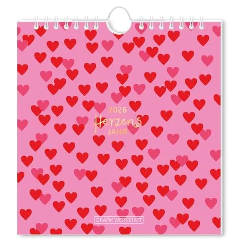 Postkartenkalender 2026 Herzensjahr: Postkartenkalender