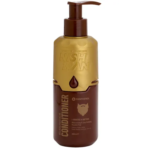 Nishman Beard and Mustache Conditioner 200ml Bart und Schnurrbart Conditioner