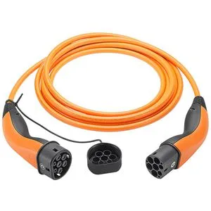 Lapp Elektroauto-Ladekabel Mode 3, 5 m, Typ 2 zu Typ 2 - Wallboxen - 11 kW Ladeleistung für Elektroautos, spritzwassergeschützt und temperaturbeständig von -30°C bis 50°C, ideal für höchste Ansprüche.