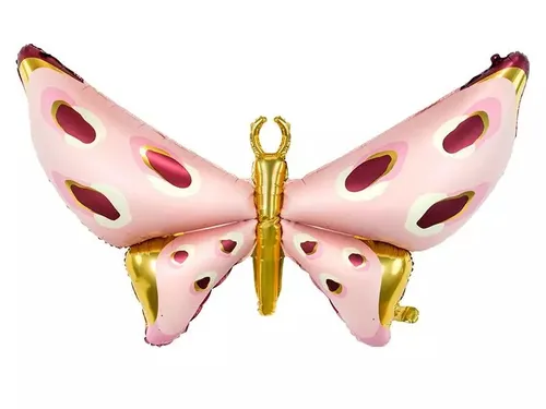 Balon foliowy Motyl 120x87cm PartyDeco 5900779141681 in pink von PartyDeco