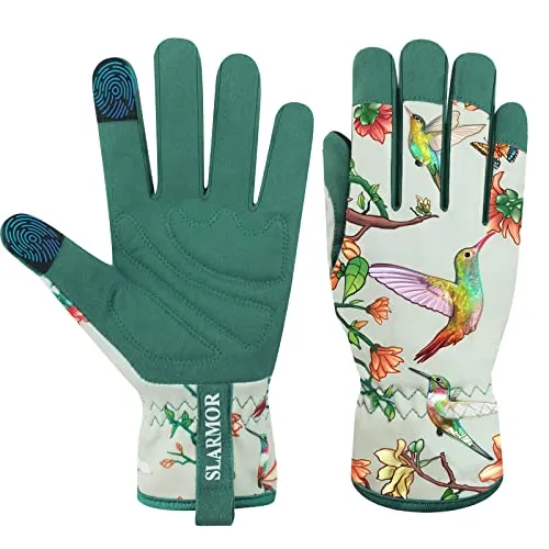 SLARMOR Gartenhandschuhe Arbeitshandschuhe Damen Geschenk Gartenliebhaber