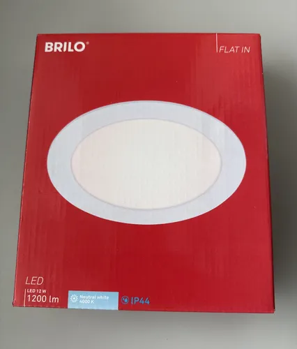 Produktbild Briloner Einbaustrahler LED Panel Weiß 12W 4000K 1200lm Decken-Spot Ø170mm