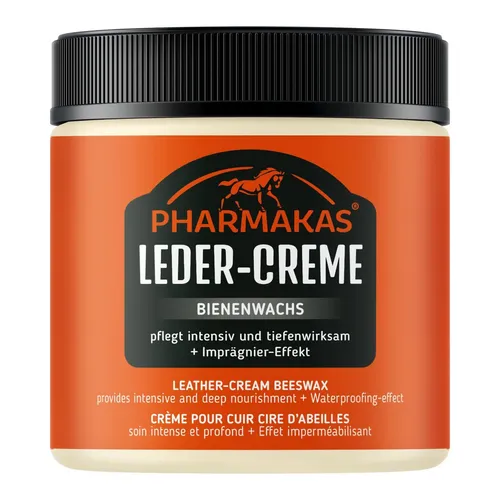 Pharmakas® Leder-Creme Bienenwachs, Lederpflegecreme, 500 ml