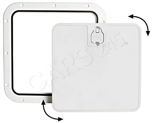 OSCULATI Abnehmbare Inspektionsluke weiß 375 X 375 mm