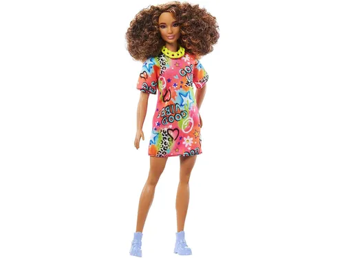Mattel Barbie Fashionistas Puppe mit lockigem Haar