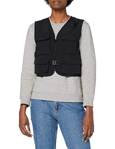 Urban Classics Damen Short Tactical Vest Jacke 5XL von Urban Classics