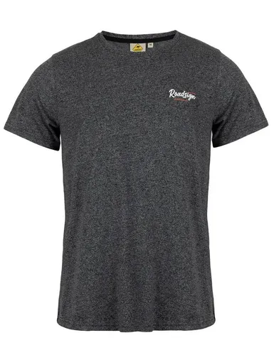 ROADSIGN australia T-Shirt Trail (1, 1-tlg., 1) meliertes Shirt mit Logo Detail, weiche Baumwollmischung