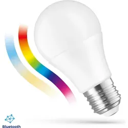 Spectrum LED E27 A60 EASY SMART APP 8,5W = 67W bunt 940lm BLUETOOTH 2700K-6500 DIMMBAR