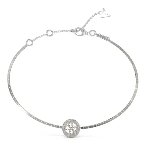 GUESS 4G Crush Charm Bracelet S Rhodium von GUESS