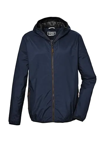 Killtec Kos 112 Mn Jckt Dunkelblau XL - Funktionsjacke für Herren, wind- und wasserdicht mit verschweißten Nähten, atmungsaktiv und packbar – ideal für Outdoor-Aktivitäten und umweltfreundlich durch recycelte Materialien.