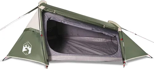 Tunnelzelt 2 Personen Grün - Wasserdichtes Campingzelt mit hervorragender Belüftung und Insektenschutz, ideal für Outdoor-Abenteuer
