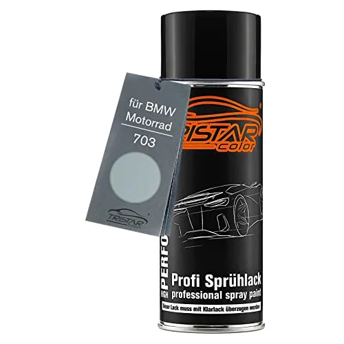 Produktbild TRISTARcolor Motorradlack Spraydose für BMW Motorrad 703 Glaciergrün Metallic Basislack Sprühdose 400ml