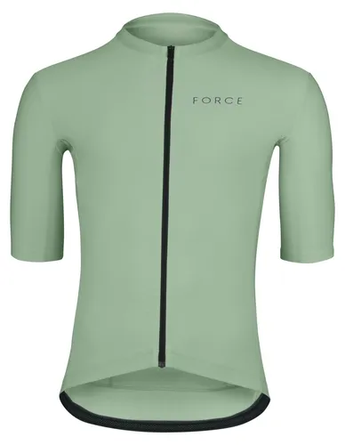 FORCE Jersey Icon Kurzarm, Grün - Größe XXL - Maximaler Komfort für heiße Sommerausfahrten! Dieses Radtrikot bietet eine perfekte Passform, durchgehenden Reißverschluss und drei Taschen für wichtige Utensilien. Ideal für Temperaturen ab +20 °C, atmungsaktiv und funktional.