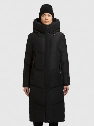 khujo Steppjacke schwarz XXL - Funktionsjacke aus 65% Baumwolle und 35% Polyester, ideal für kalte Tage mit optimalem Tragekomfort und stylischem Design.