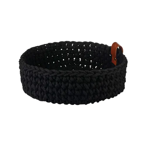 ASA SELECTION ASA Coppa Kuro Häkelkorb schwarz 26 cm Coppa Kuro 37892065