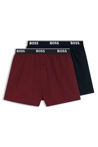 BOSS 2P Boxer Shorts EW 10269547 02 – Komfortable Unterwäsche - Hochwertige Boxer Shorts aus 100% Baumwolle, ideal für den täglichen Tragekomfort und eine perfekte Passform.