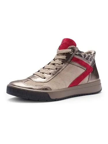 Ara Rom Damen Schnürer in Beige - Komfortabel und stilvoll - Stiefeletten mit hochwertigem Leder und innovativer HighSoft Technologie für spürbare Leichtigkeit. Ideal für stilbewusste Frauen, die Komfort und Qualität schätzen.