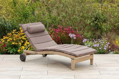 MERXX Gartenliege Andalusia in beige von Merxx