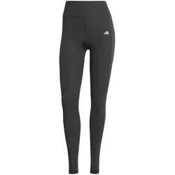 adidas Damen Optime Full-Length Leggings, Schwarz, Größe M - Trainingsbekleidung mit hohem Bund und elastischem Material für optimalen Komfort. AEROREADY Technologie sorgt für Feuchtigkeitsmanagement, ideal für aktive Frauen.
