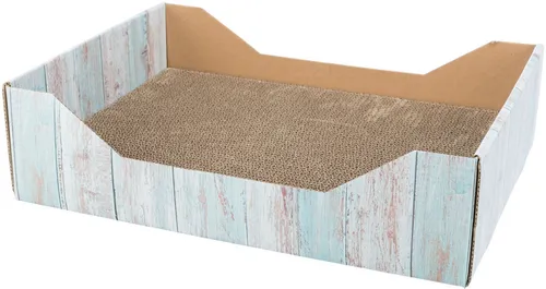 TRIXIE Kratzpappe Kratzbett - diverse - 45 × 12 × 33 cm