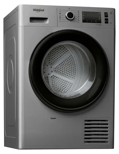 Whirlpool AWZ9HPS, Freistehend, Toplader, Wärmepumpe, Silber, Rechts, 120 l