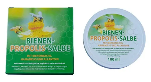 Bienen-Diätic GmbH Propolis-Salbe 100 ml Hautpflegecreme mit Propolis, Hamamelis und Allantoin