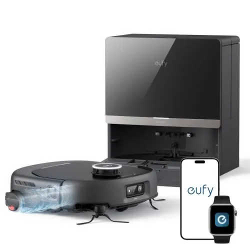 Anker Eufy Saugroboter HydroJet E35 mit Wischfunktion und Selbstreinigung