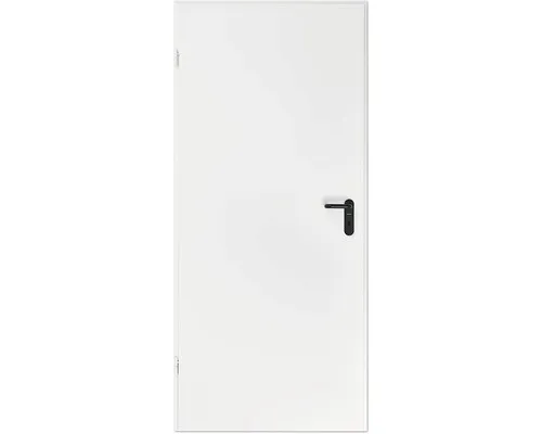 HÖRMANN ZK Türelement weiß 875x1875 mm DIN links inkl.Beschlagsgarnitur Drücker/