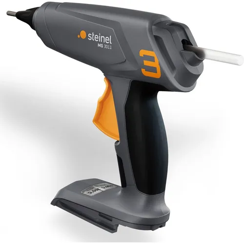 Steinel GLUE MOBILE 3011 FS Heißklebepistole - Heißklebepistole für Heimwerker, kabellos und mit 2 Temperaturstufen für vielseitige Anwendungen, ergonomisch und leistungsstark mit 20 g/min Fördermenge.
