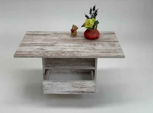 Produktbild Möbel SD Couchtisch Celine Schubkasten Canyon White Pine shabby chic