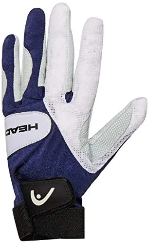 HEAD Renegade Racquetball-Handschuh aus Leder, extra Grip, atmungsaktiv, Netzstoff, Größe M, Linke Hand