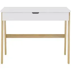 Möbilia Schreibtisch | Skandinavisches Design mit 1 Schublade