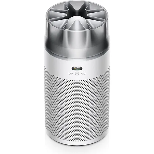 Dyson HushjetTM Purifier Compact HJ10 (Weiß/Silber) - Kompakter Luftreiniger von Dyson mit innovativer HushJetTM Technologie. Effiziente Luftreinigung für saubere Raumluft, ideal für jeden Wohnraum.