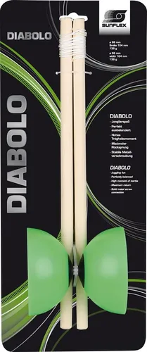 Sunflex Diabolo | Jonglieren Jonglage Kinderspiel Jonglierspiel Outdoorspiel