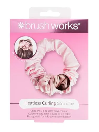 Brushworks Heatless Curling Scrunchie für Locken – 1 St.