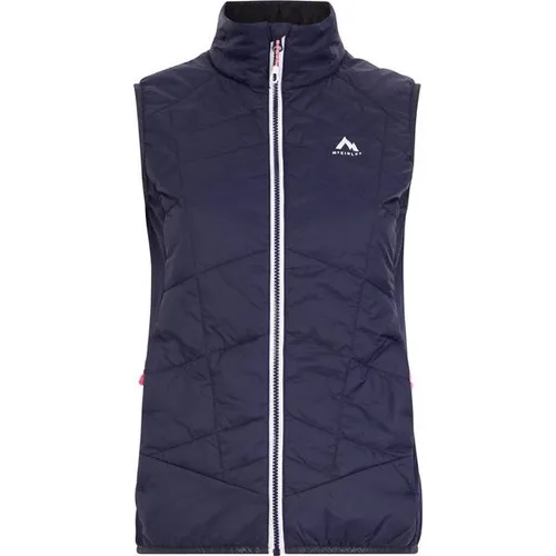 McKINLEY Damen Weste Sansa HYB VST W - Praktische Isolationsweste für Outdoor-Aktivitäten, leicht, warm und windabweisend. Ideal für wechselhaftes Wetter und einfach zu verstauen.