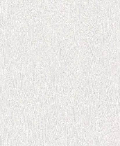 Rasch Tapeten 415766 – Einfarbige Vliestapete in Weiß mit Struktur – 10,05m x 53cm (L x B)