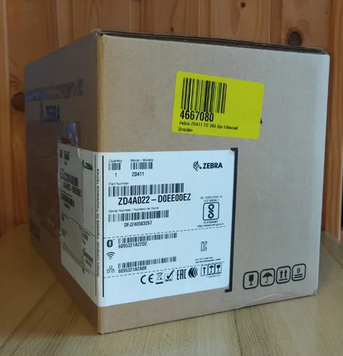 ZD4A022-D0EE00EZ Zebra ZD411 USB, USB Host, Bth. von Zebra