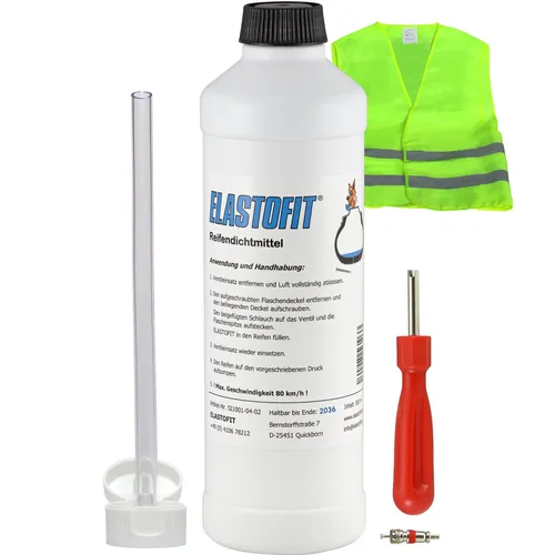 ELASTOFIT 500 ml Plus Reifendichtmittel Reifen-Pannenset Dichtmittel MHD 2036