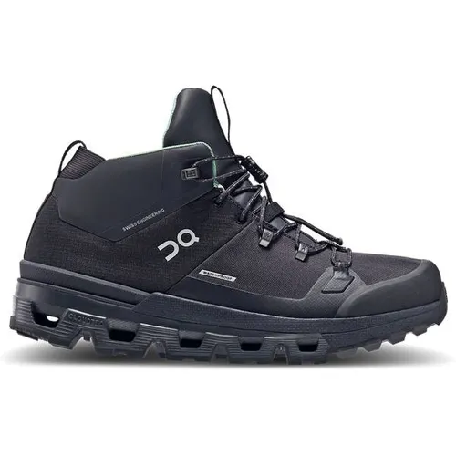 ON RUNNING Cloudtrax Waterproof - Damen Wanderschuhe in Schwarz, Größe 36, wasserdicht und rutschhemmend für optimale Outdoor-Abenteuer