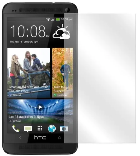 dipos I 2X Schutzfolie klar kompatibel mit HTC One Mini Folie Displayschutzfolie