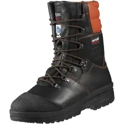 Craftland ROBINIE Forst-Schnürstiefel - Wanderschuhe, KWF geprüfter Schnürstiefel aus hydrophobiertem Büffel-Rindnarbenleder für optimalen Schutz und Komfort im Forstbetrieb.