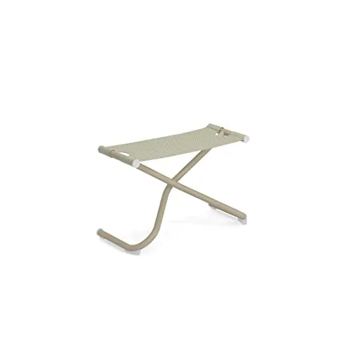 Snooze Garten Fußhocker – Klappbar in Beige Taupe von EMU