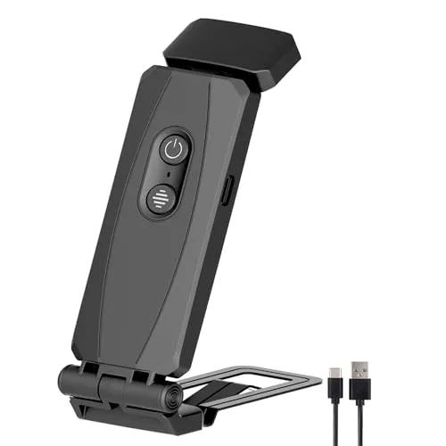 JIEYUCHU Leselampe mit Klemmen, LED-Licht für Bücher und Bett, USB, wiederaufladbar, 3 Farbmodi und 5 Helligkeitsstufen, Geschenk für Liebhaber