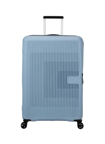 American Tourister Aerostep Spinner L - Erweiterbarer Koffer 77 cm - Großer Koffer für zweiwöchige Reisen mit 101.5-109 L Volumen, elastischen Kreuzbändern und TSA-Kombinationsschloss für maximale Sicherheit und Organisation.