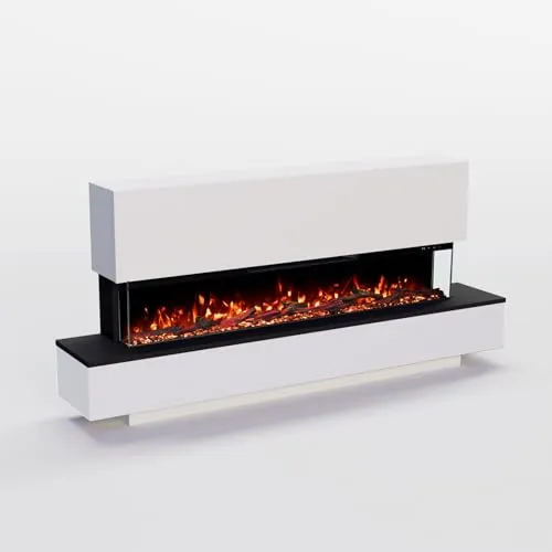 Glow Fire Elektrokamin 'Cobalt Standkamin 50' | Multicolor LED Heizkamin