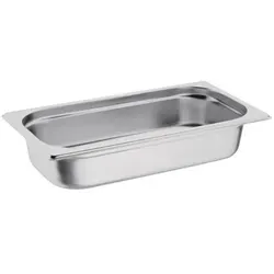 Vogue Gn-Behälter Edelstahl 6,5Cm Gn1/3