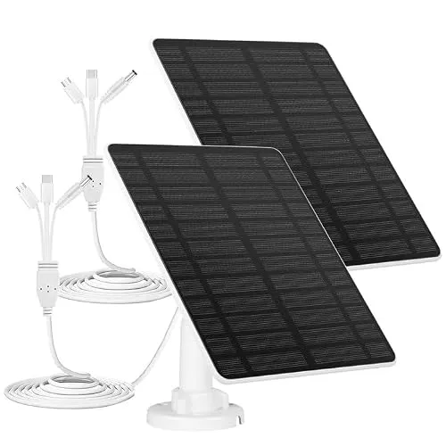 GuKKK 6W Solarpanel für Eufy Kamera