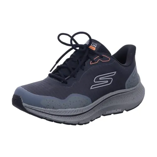 Skechers Go Run Consistent 2.0 Piedmont Sneaker für Herren, Anthrazit-Textil-Synthetik, 43 EU