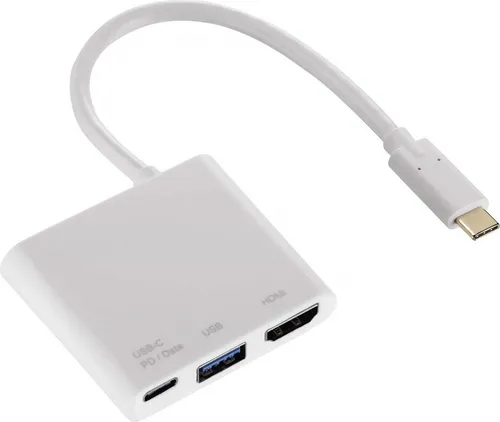 3in1-USB-C-Multiport-Adapter für USB-A, HDMI™ und USB-C (Daten + PD)